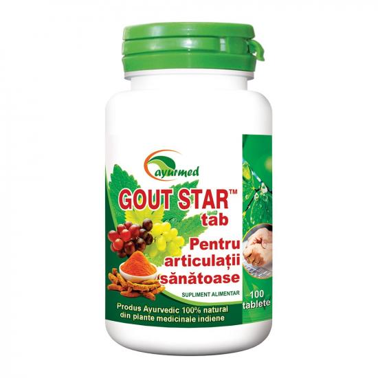 Gout Star, 100 tablete, Ayurmed