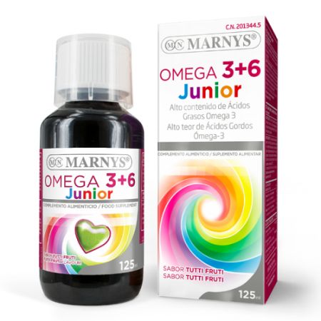 Omega 3+6 Junior, 100% Vegan