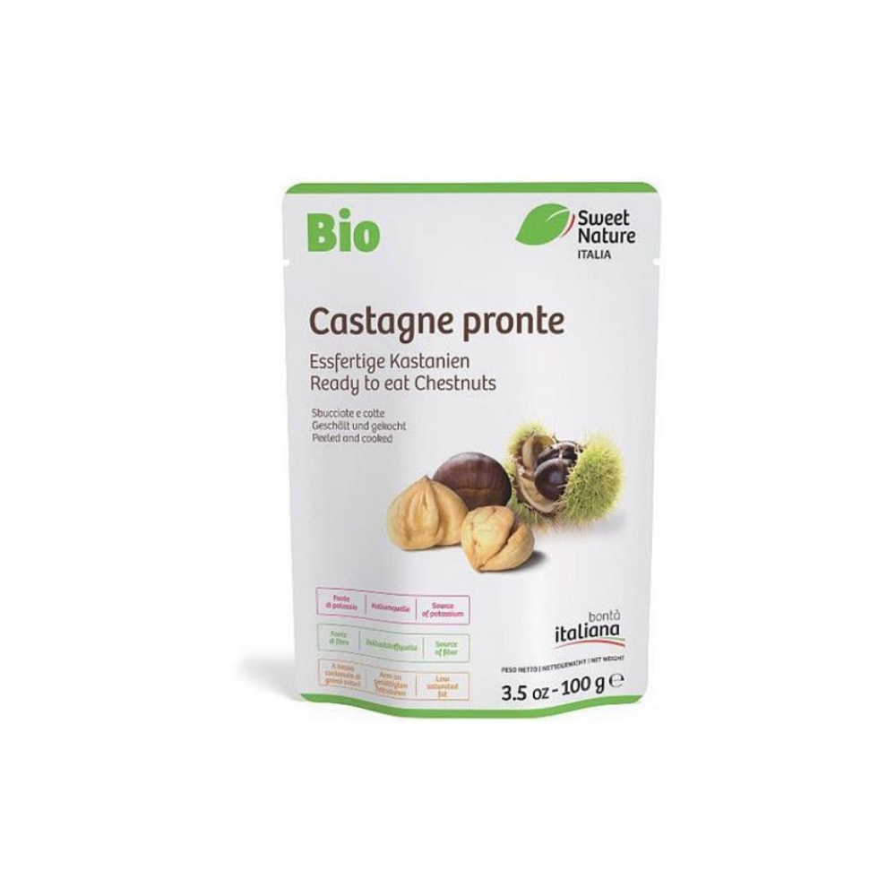 Castane eco decojite, 100 g, Sweet Nature Italia