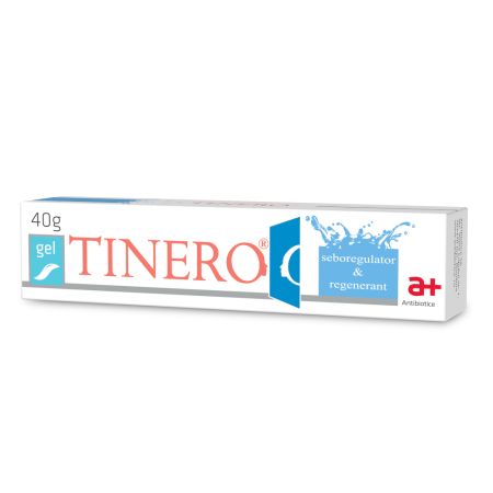 Gel seboregulator si regenerant Tinero, 40g, Antibiotice SA