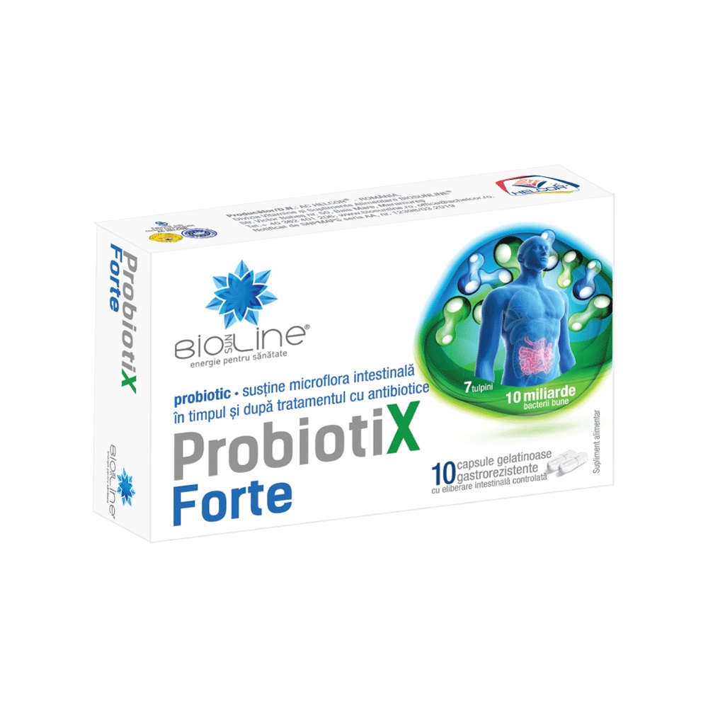 Probiotix Forte, 10 capsule, BioSunLine