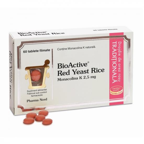 Bio Active Red Yeast Rice, 60 tablete filmate, Pharma Nord