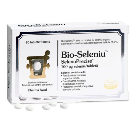 Bio-Seleniu SelenoPrecise, 100 µg, 60 tablete, Pharma Nor