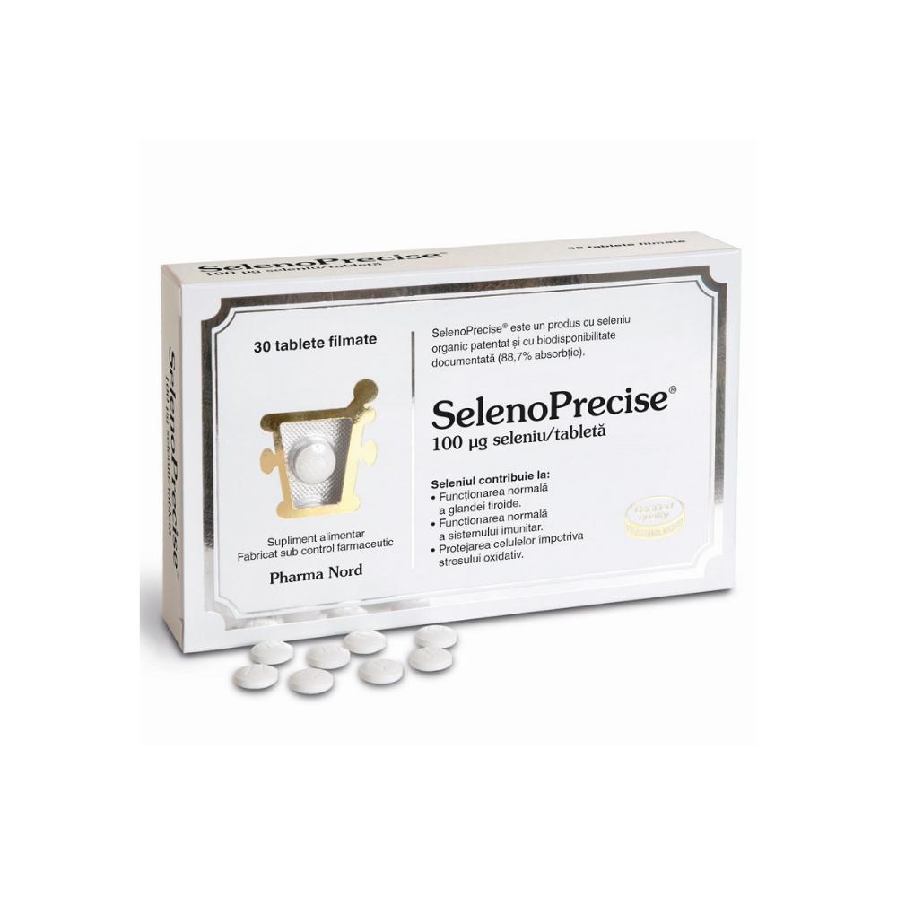 Seleno Precise, 30 tablete, Pharma Nord