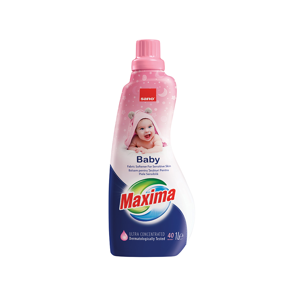 Balsam de rufe super concentrat Maxima Baby, 1 litru, Sano
