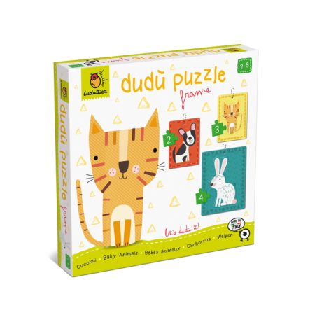 Dudu Puzzle in rama, animalele de companie