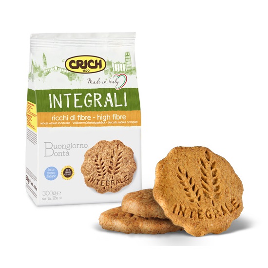 Biscuiti Integrali, 300 gr, 00375, Crich