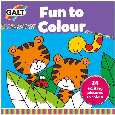 Carte de colorat, Fun to Colour, +3 ani, Galt