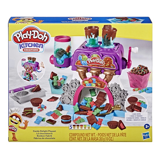Set Kitchen Creations Fabrica de ciocolata, +4 ani, Play-Doh
