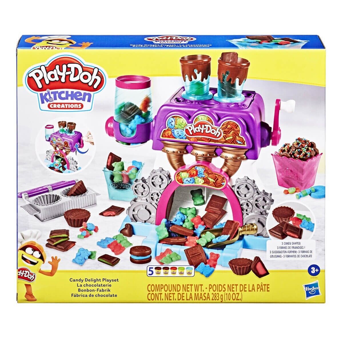 Set Plastilina - Fabrica de Dulciuri Kitchen Creations, +3 ani, Play-Doh