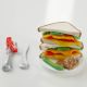 Set Plastilina - Cheesy Sandwich Kitchen Creations, +3 ani, Play Doh 586452