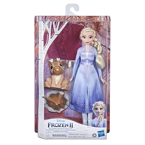 Elsa si prietenii langa focul de tabara - Disney Frozen II