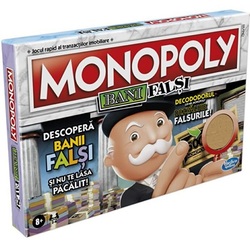 Monopoly - descopera banii falsi, +8 ani, Hasbro