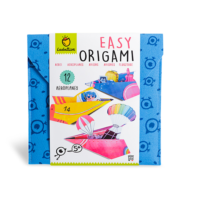 Set Origami pentru incepatori, Avioane, +5 ani, Ludattica