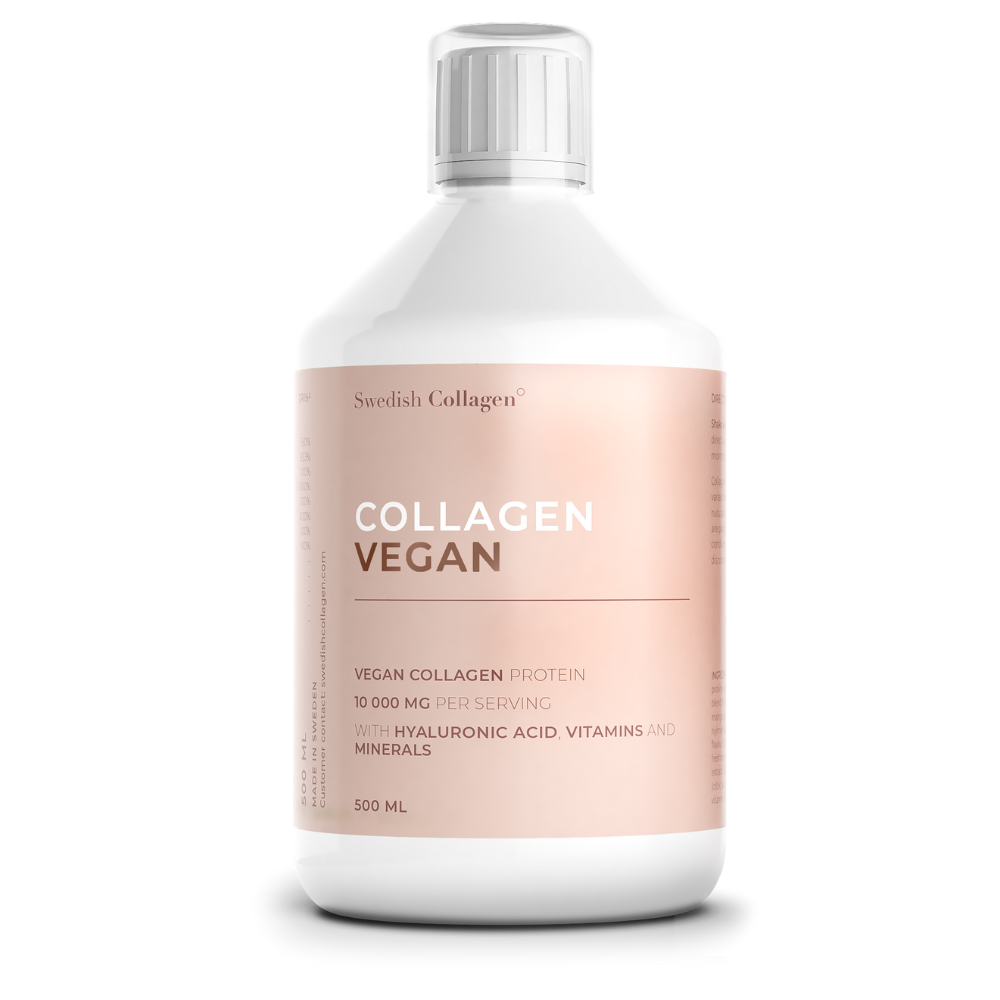Colagen lichid vegan cu Acid Hialuronic, Vitamine si Minerale, 500 ml, Swedish Nutra