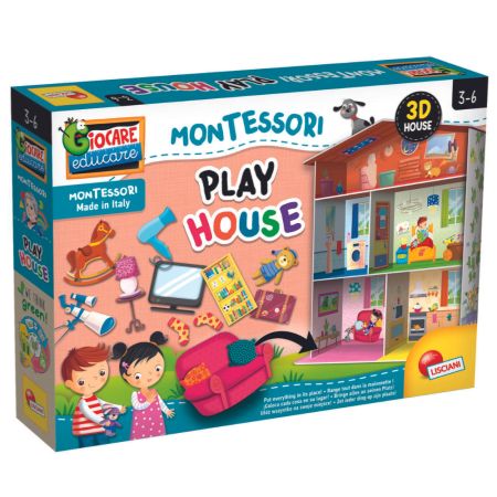 Joc Montessori Maxi Casuta mea, +3 ani, Lisciani