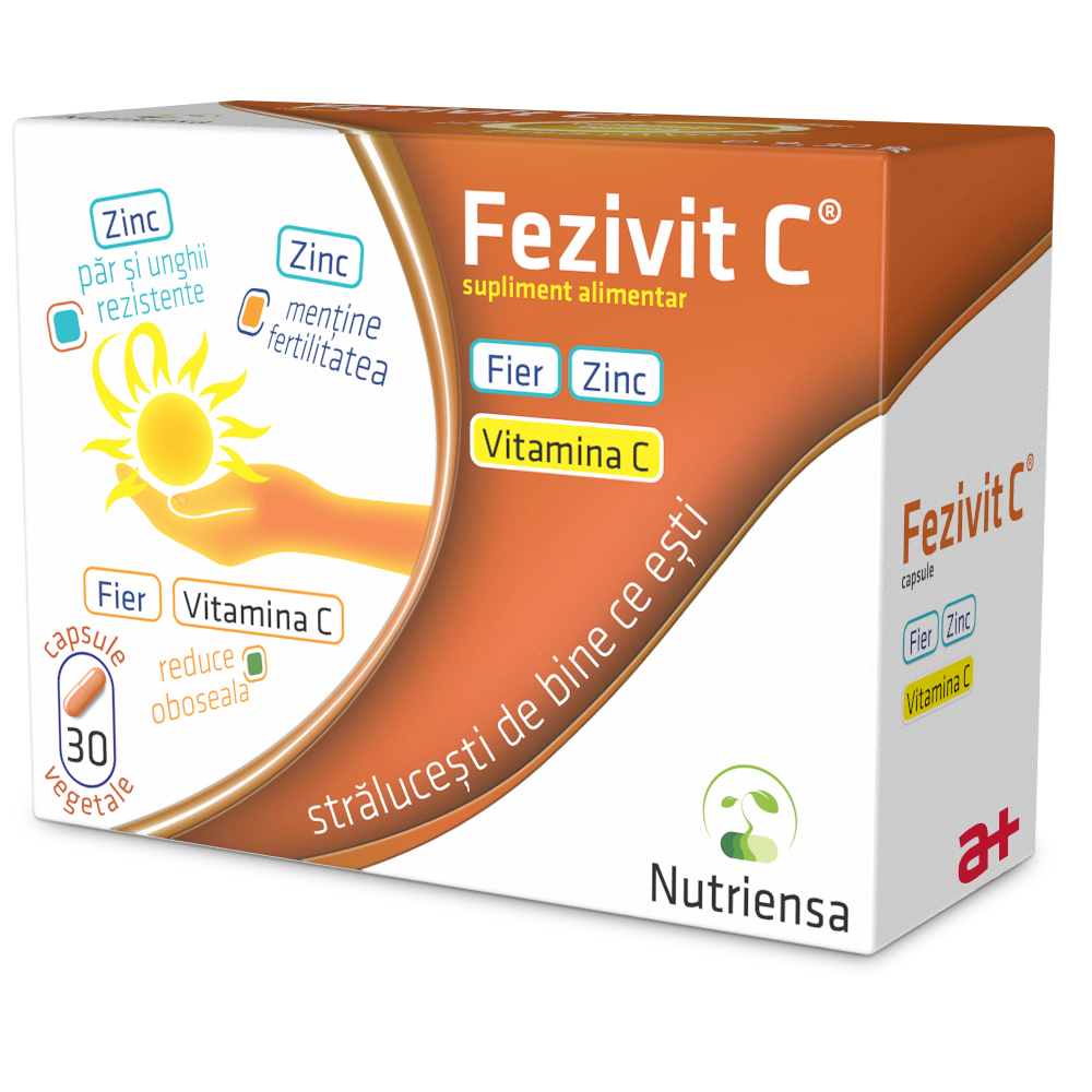 Fezivit C Nutriensa, 30 capsule vegetale, Antibiotice