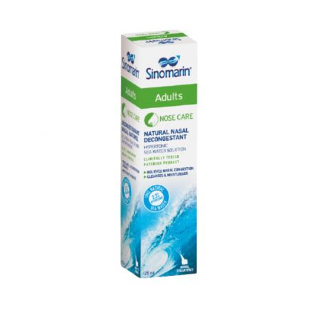 Sinomarin Adults Spray decongestionant nazal hipertonic, 125 ml, Sinomarin