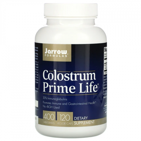 Colostrum Prime Life, 400mg, 120 capsule, Jarrow Formulas