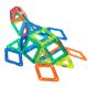 Joc magnetic de constructie 3D, 83 piese, Happy Zoo, +3 ani, MagSpace 483166