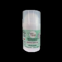 Deodorant roll-on cu ulei esential de menta verde bio, 50 ml, Born to Bio