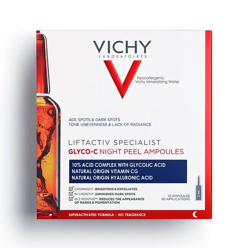 Fiole pentru peeling Glyco-C Liftactiv Specialist, 10x2 ml, Vichy