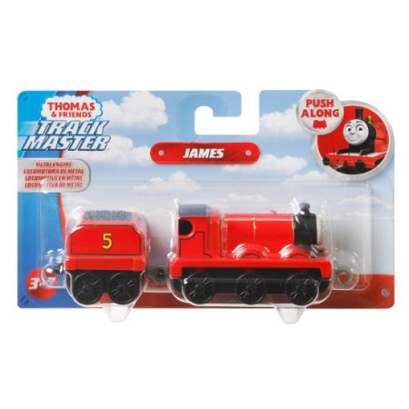 Locomotiva cu vagon push along, James
