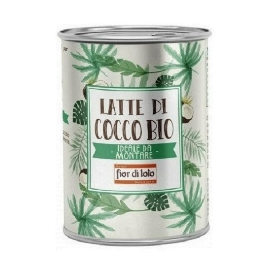 Bautura de cocos Bio pentru creme, 400ml, Fior Di Loto