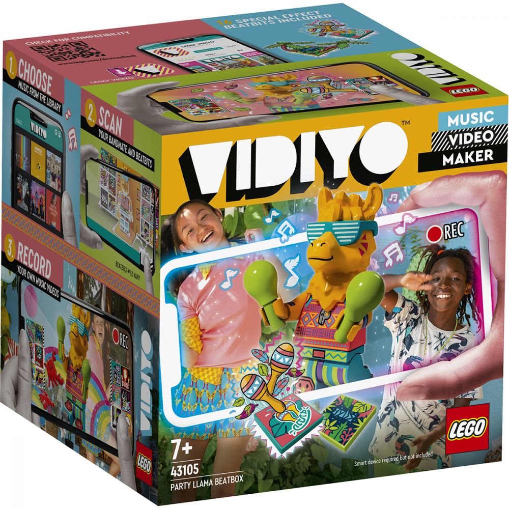 BeatBox Party Lama Lego Vidiyo, +7 ani, 43105, Lego