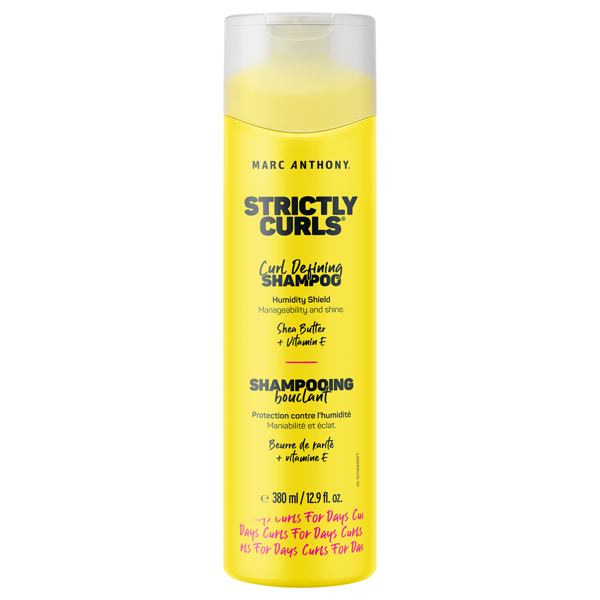 Sampon cu unt de shea si vitamina E pentru definirea buclelor Strictly Curls, 380ml, Marc Anthony