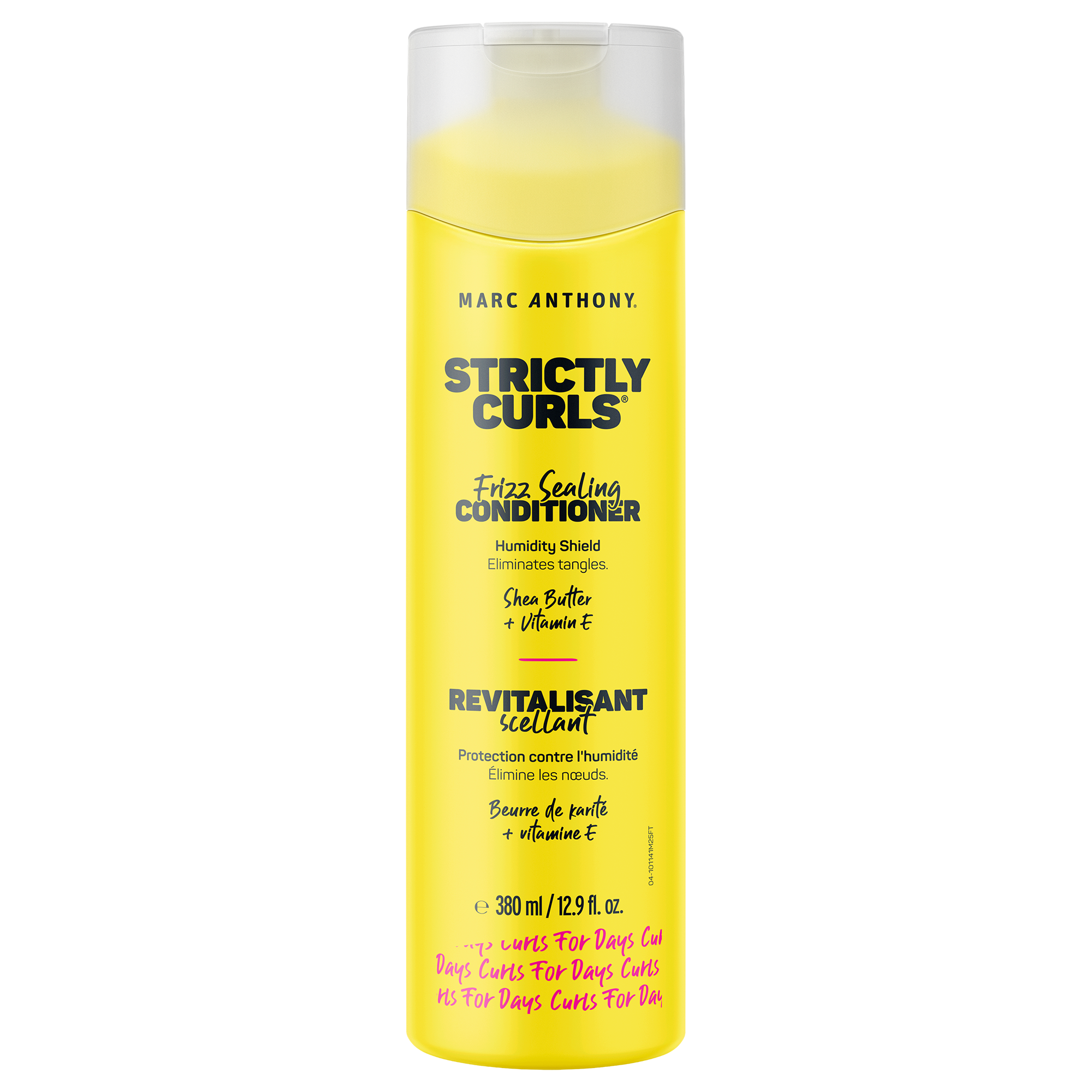 Balsam de par cu unt de shea si vitamina E pentru definirea buclelor Strictly Curls, 380 ml, Marc Anthony