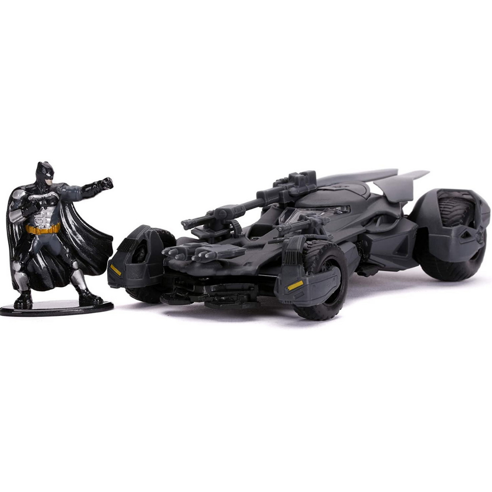Masinuta Batmobile si figurina Batman Justice League, +8 ani, Jada