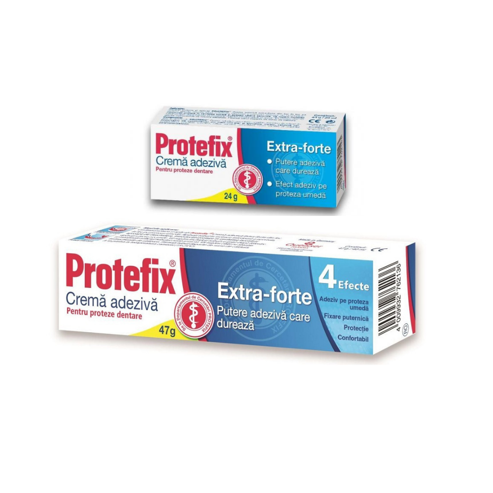 Pachet Protefix Crema adeziva pentru proteze dentare, Queisser