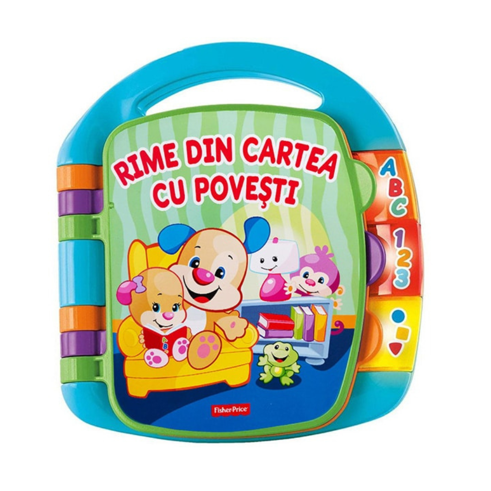 Jucarie interactiva Cartea de povesti, +6 luni, Fisher Price