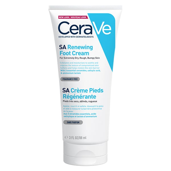 Crema hidratanta pentru picioare pentru piele foarte uscata si aspra, 88 ml, CeraVe