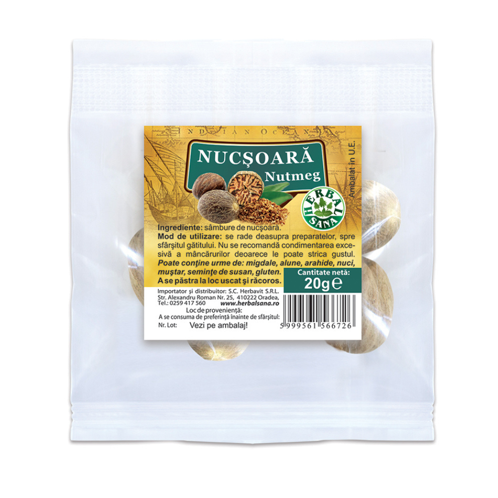 Nucsoara, 20 g, Herbal Sana