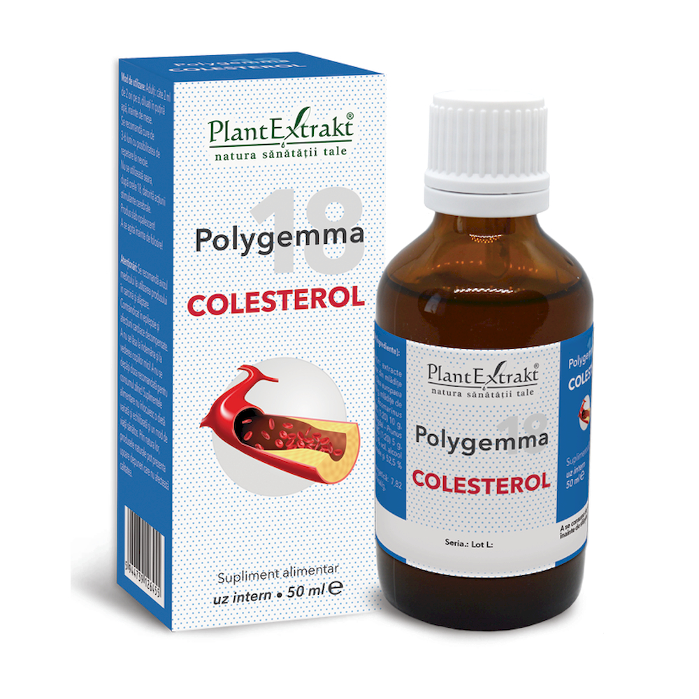 Polygemma 18,  Colesterol, 50 ml, PlantExtrakt