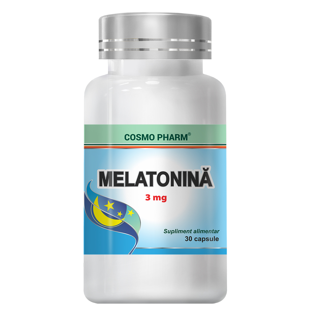 Melatonina, 30 capsule, Cosmopharm