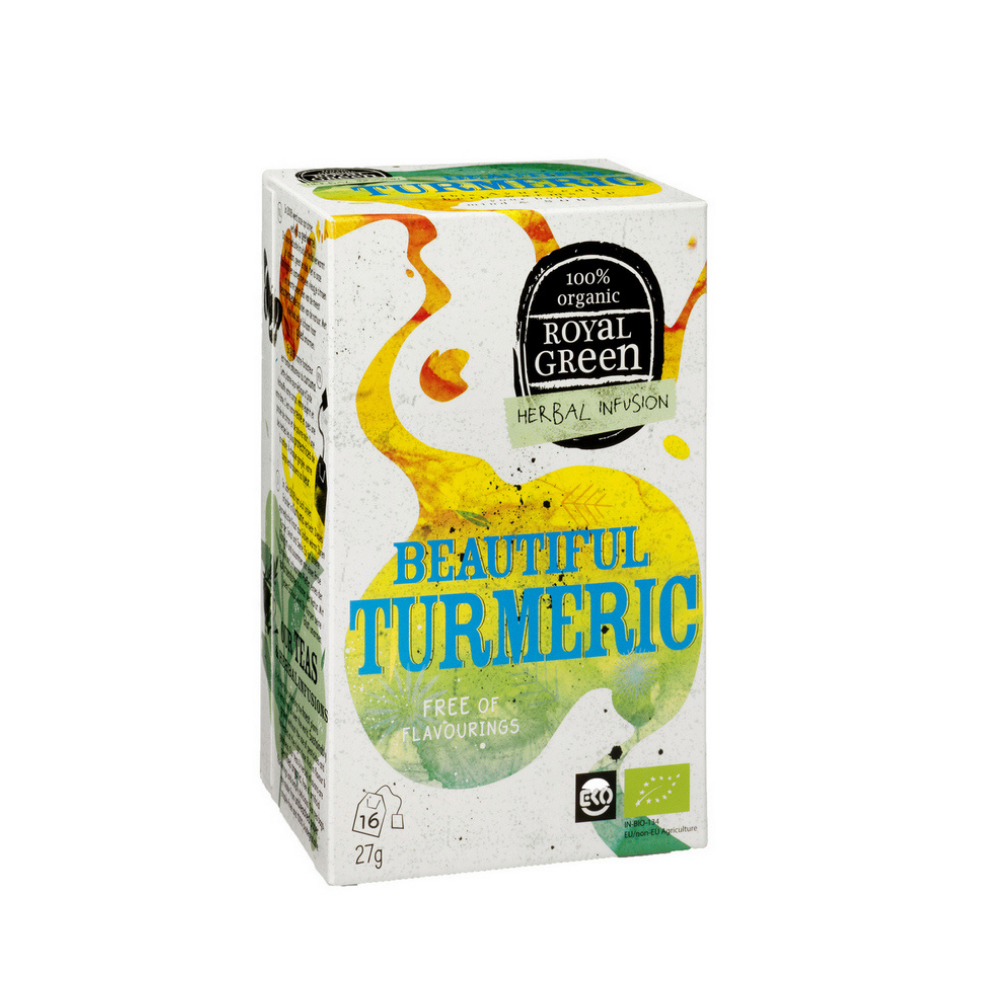 Ceai Organic Beautiful Turmeric, 16 plicuri, Royal Green