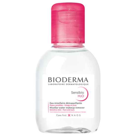 Lotiune de curatare Sensibio H2O, 100 ml, Bioderma