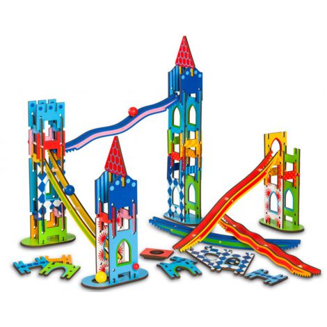 Joc Rollercoaster Castelul Cavalerilor, +3 ani, Goki