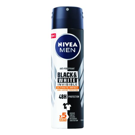 Deodorant spray Black&Invisible Ultimate Impact