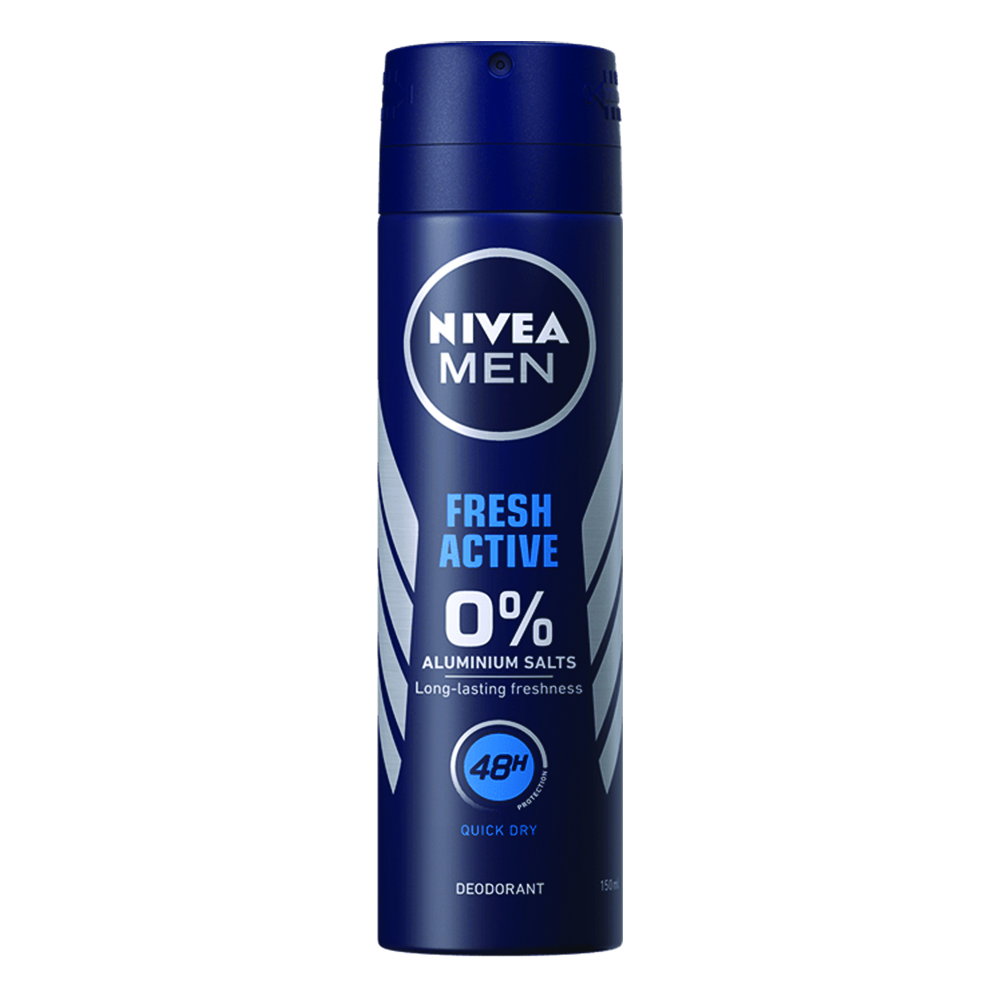 Deodorant spray Fresh Active. 150 ml, Nivea Men