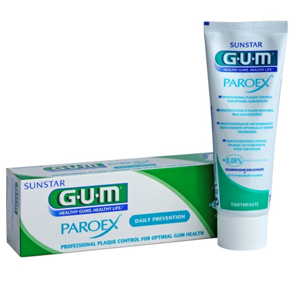 Pasta de dinti Paroex 0.06% CHX, 75 ml, 1750EMEA, Sunstar Gum
