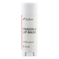 Balsam pentru buze cu fragi, 6 ml, Sabio
