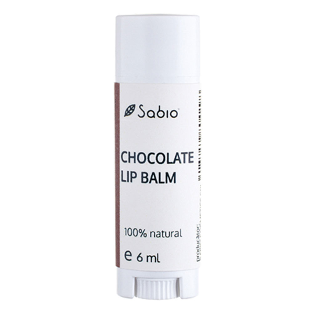 Balsam pentru buze cu ciocolata, 6 ml, Sabio