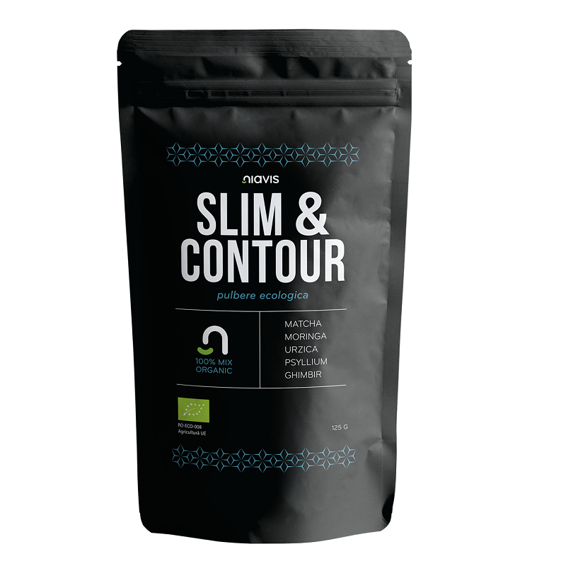 Pulbere ecologica Slim & Contour, 125 g, Niavis Bio