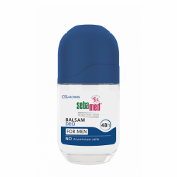 Deodorant balsam roll-on pentru barbati, Sensitive, 50 ml, Sebamed