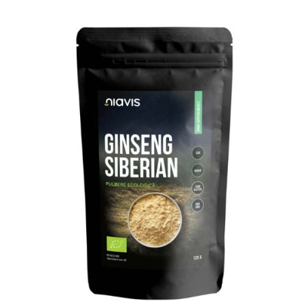 Ginseng Siberian pulbere ecologica