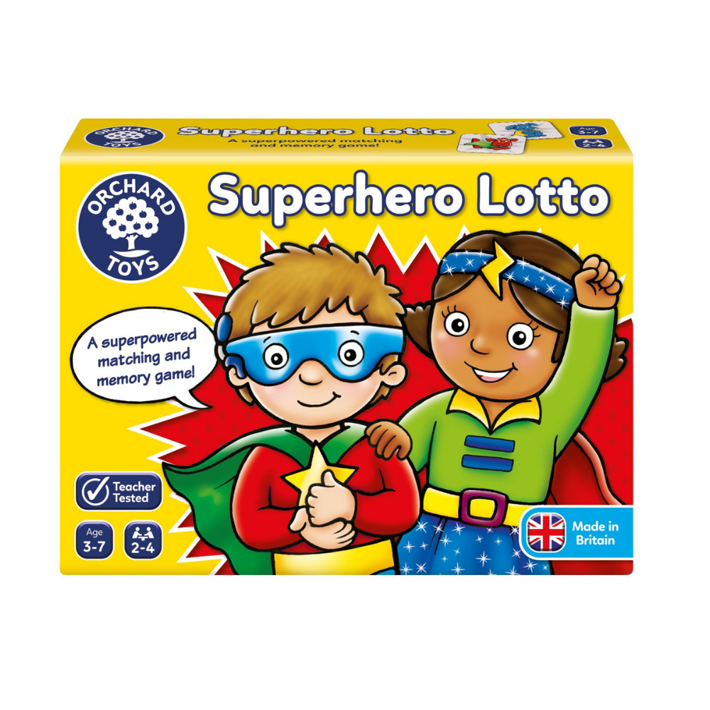 Joc educativ Supererou Lotto, +3 ani, Orchard